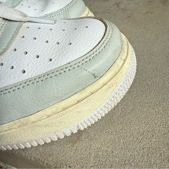 Nike Air Force 1 '07 LV8 Low Split Light Silver White Black DZ2522-001 sz 10 - Picture 9 of 10